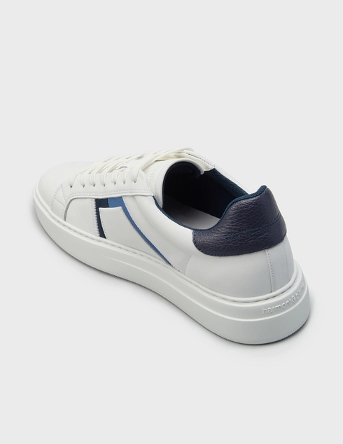 мужские белые Кеды Harmont&Blaine EFM261.021.AD0.A2 - фото-2