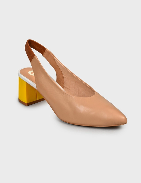 бежевые Босоножки Gioseppo 58351-nude-beige