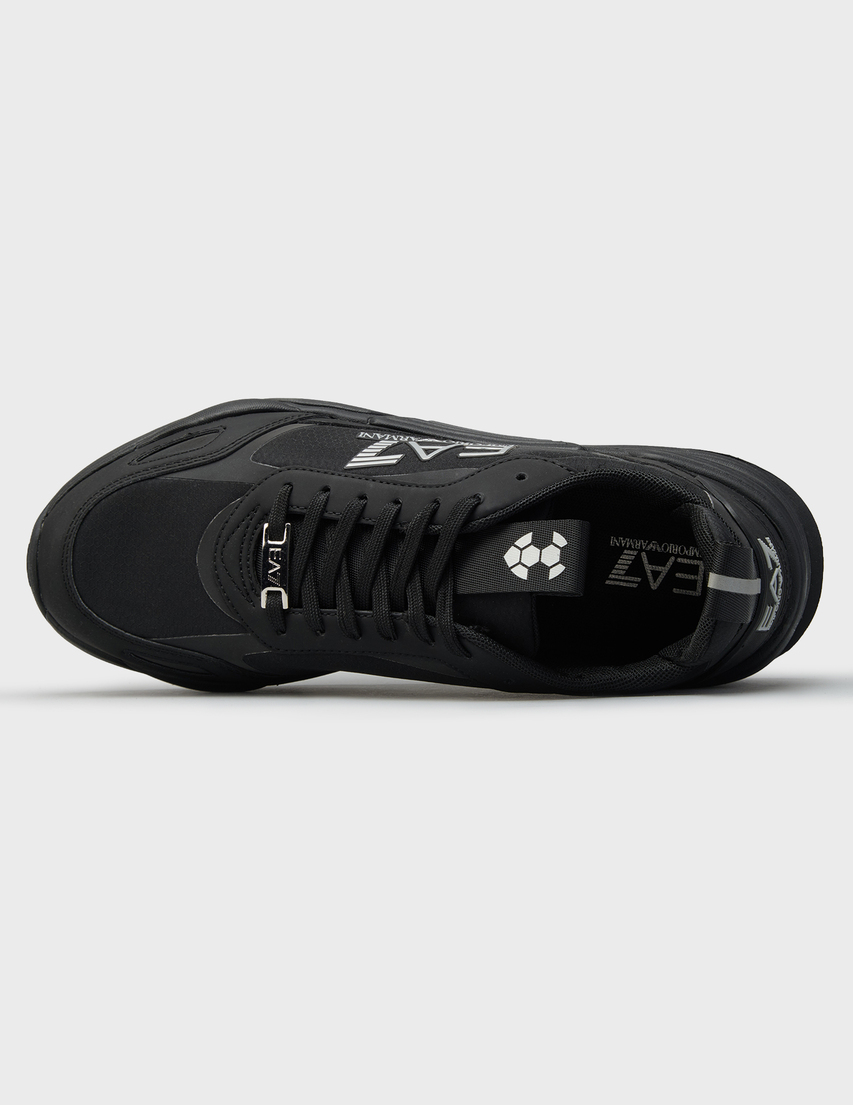 черные мужские Кроссовки Ea7 Emporio Armani 191-826_black 7910 грн