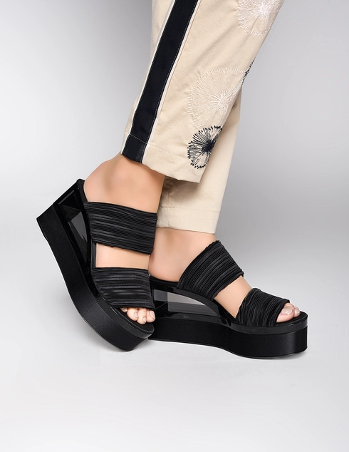 черные Шлепанцы Casadei 554-black
