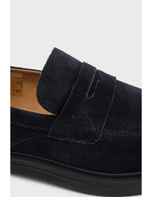 мужские синие Лоферы Boss HUGO_BOSS_10904 - фото-2