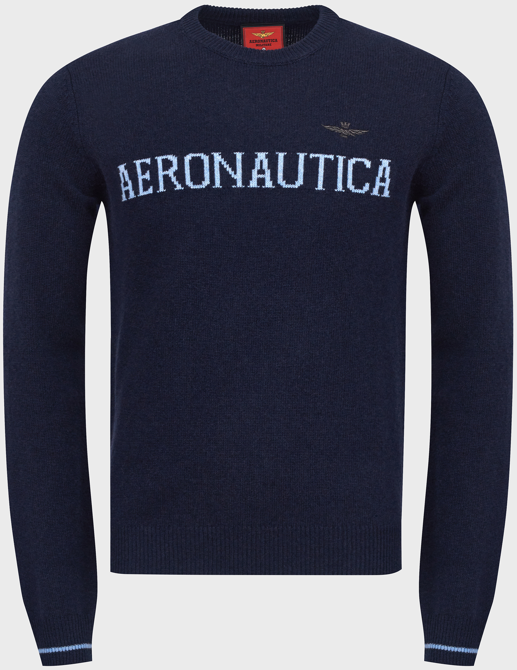 

Джемпер, Синий;принт