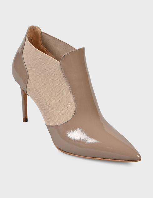 бежевые Ботильоны Casadei 127-beige