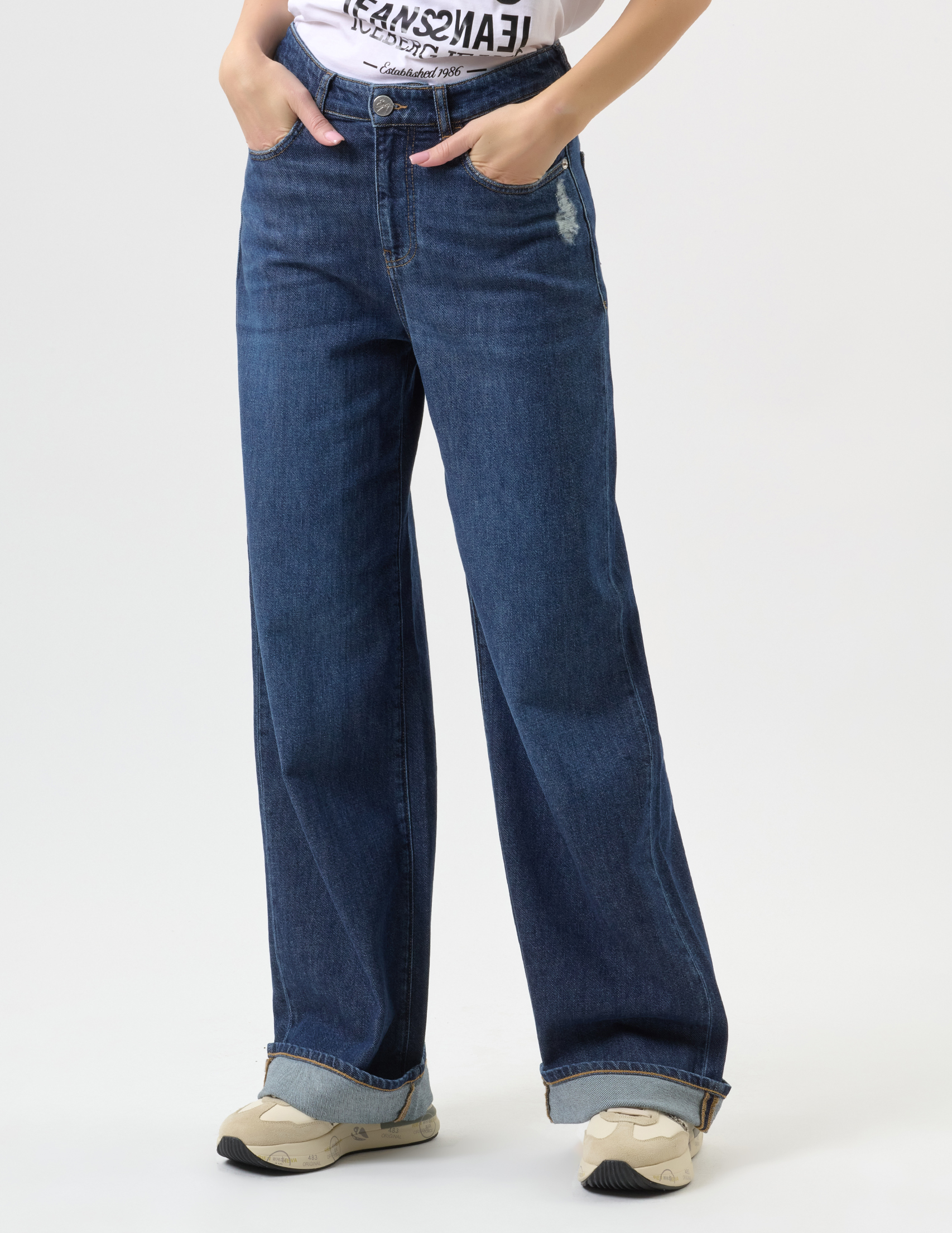 

Джинсы, Синий