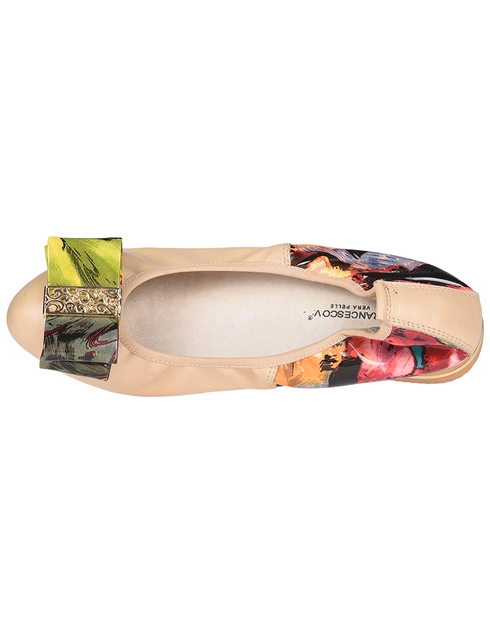 бежевые женские Балетки Francesco Valeri 230_beige 2499 грн