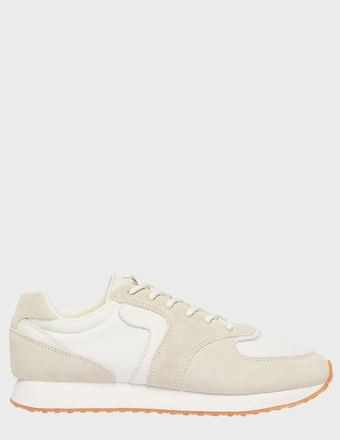 женские бежевые замшевые Кроссовки Marina Rinaldi 2618761013.001 - фото-5