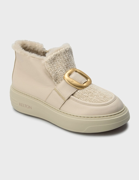 бежевые Полуботинки Kelton AM4322_beige
