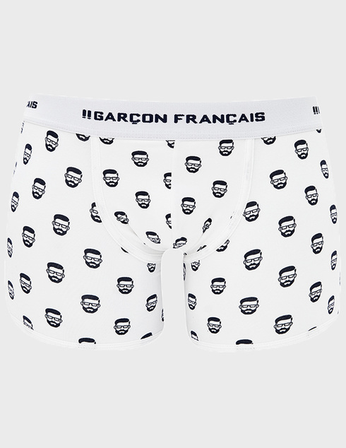 Garcon Francais Boxer18-Blanc-daddy-White фото-1