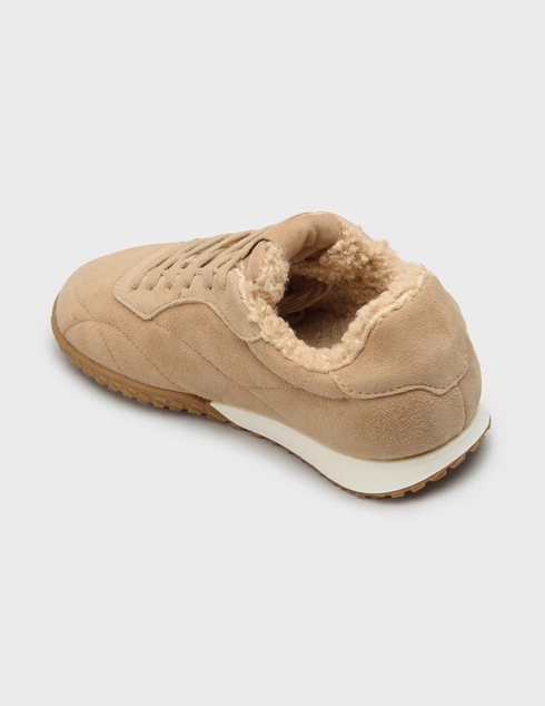 женские бежевые Кроссовки Stokton TRACE_beige - фото-2