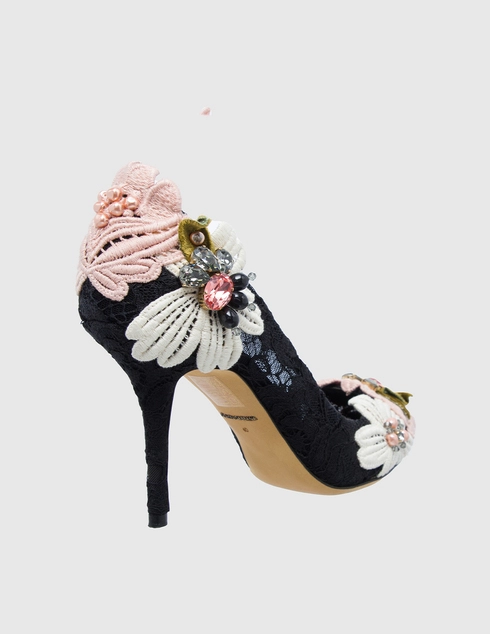 женские синие Туфли Dolce & Gabbana 133742-blue - фото-2