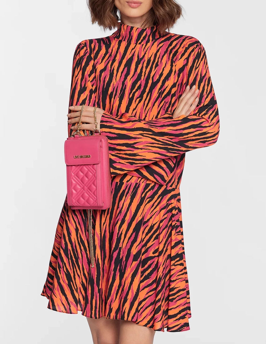 Клатч Love Moschino wb216_pink_189594 (Малиновый) в интернет