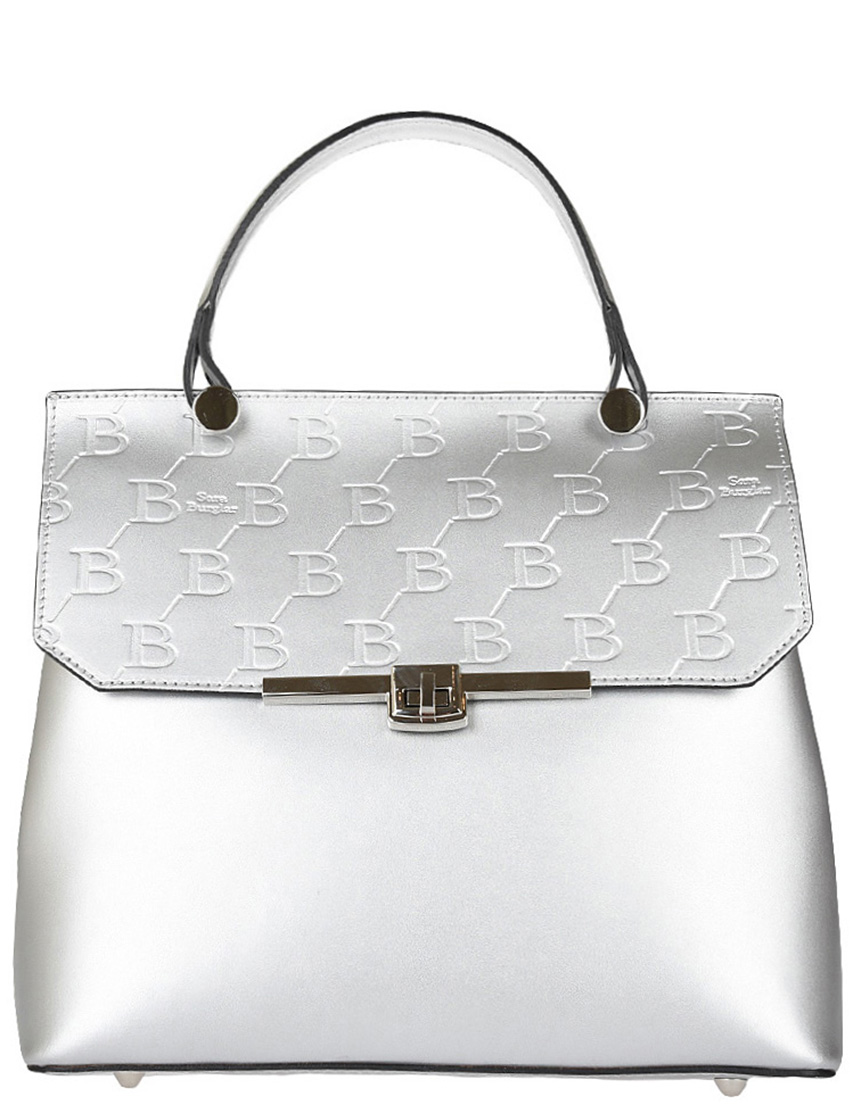 Женская сумка SARA BURGLAR 1523_argento_silver