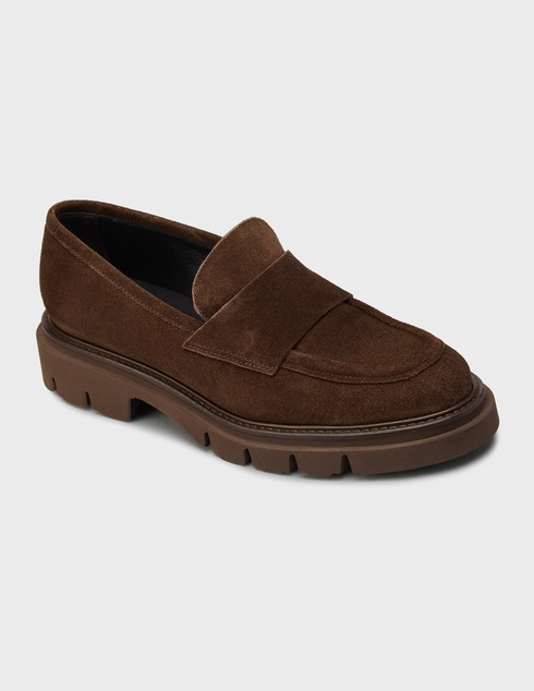 коричневые Лоферы Luca Grossi 815_brown