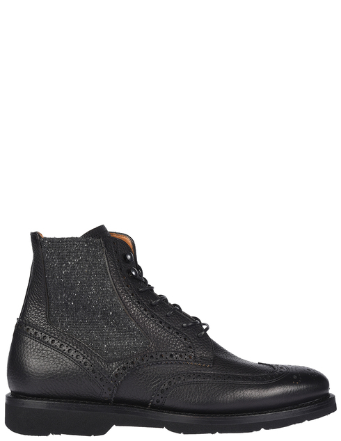 мужские черные кожаные Ботинки Fabi 9193AM_black - фото-5