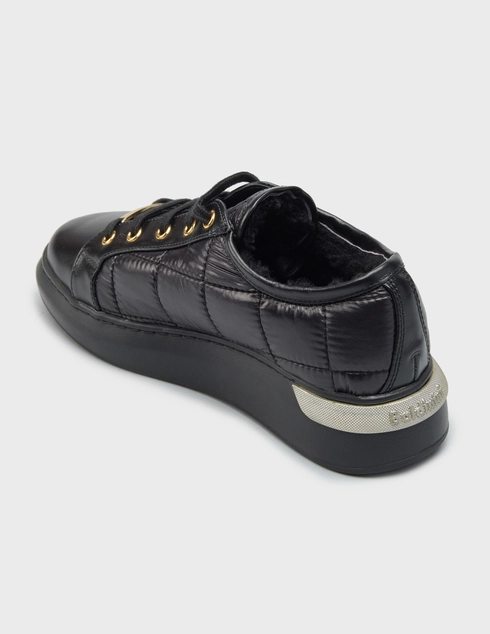 женские черные Кеды Baldinini 23VINYL_black - фото-2