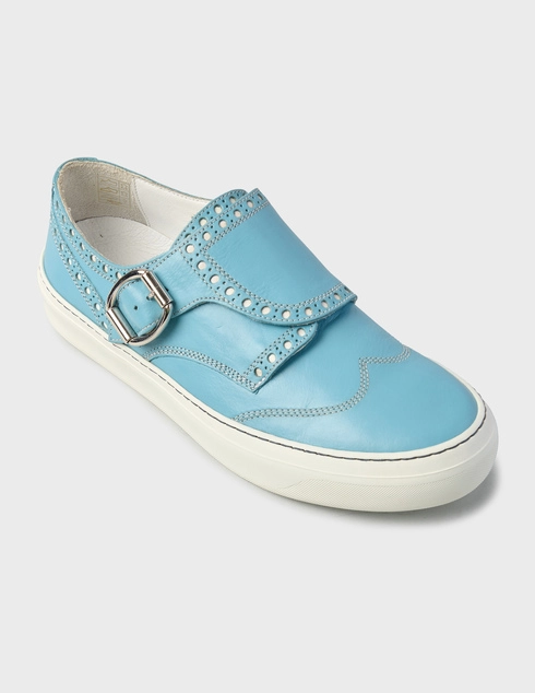 голубые Слипоны Jimmy Choo JCHOO6429 BLUE