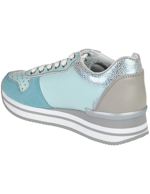 женские бирюзовые Кроссовки Trussardi AGR-79A00150_turquoise - фото-2