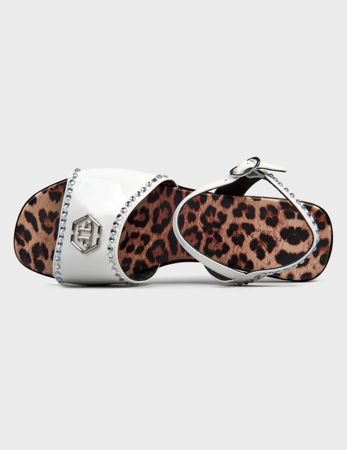 белые женские Сандалии Philipp Plein 77949_white 11281 грн