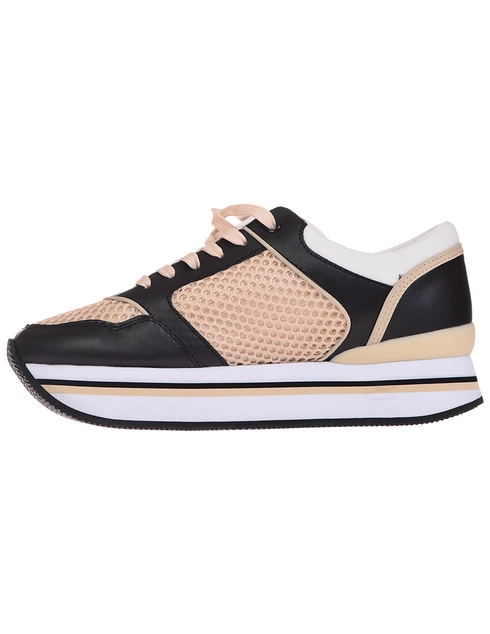 женские бежевые Кроссовки Armani Jeans 925187_beige - фото-2