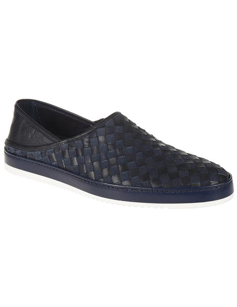 синие Слипоны Giampiero Nicola 40116_blue