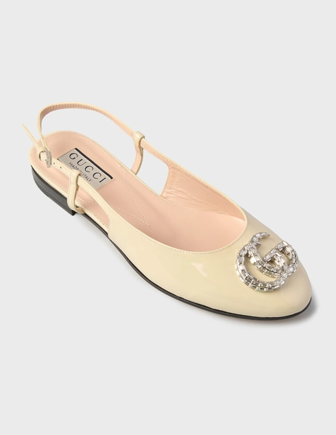 бежевые Босоножки Gucci GG2009BIEG_beige