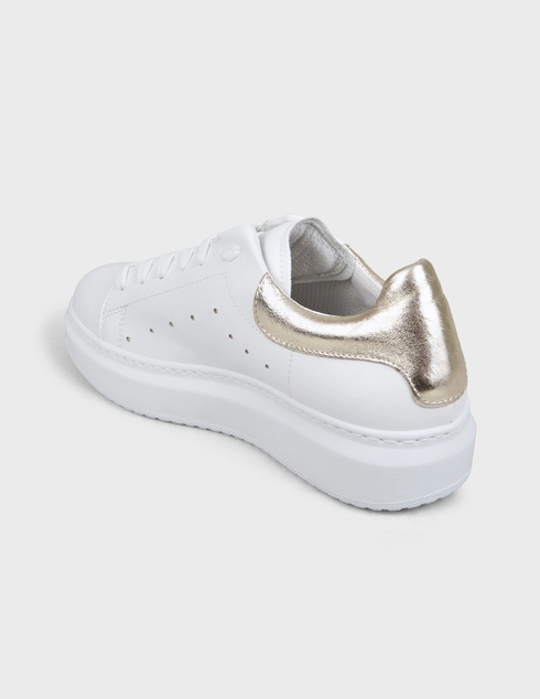 женские белые Кеды L'Estrosa 4540-white - фото-2