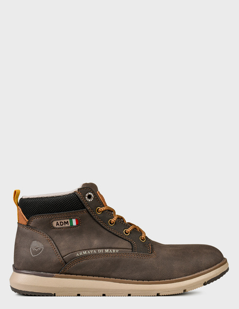 мужские коричневые нубуковые Ботинки Armata Di Mare AMUW22M217_brown - фото-5