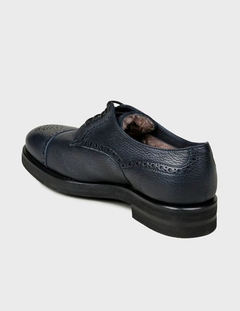 мужские синие Дерби Henderson Baracco HND-AW19-592181-64039996-blue - фото-2
