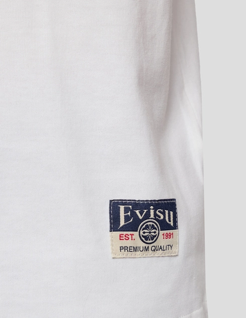 EVISU 2ESHTM5TS1121-WHT_white фото-4