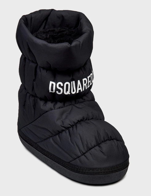 черные Сапоги Dsquared2 75684-R_black