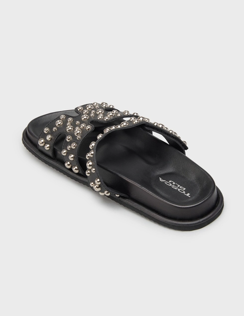женские черные Шлепанцы Tosca Blu SS2632-S326-C99_black - фото-2