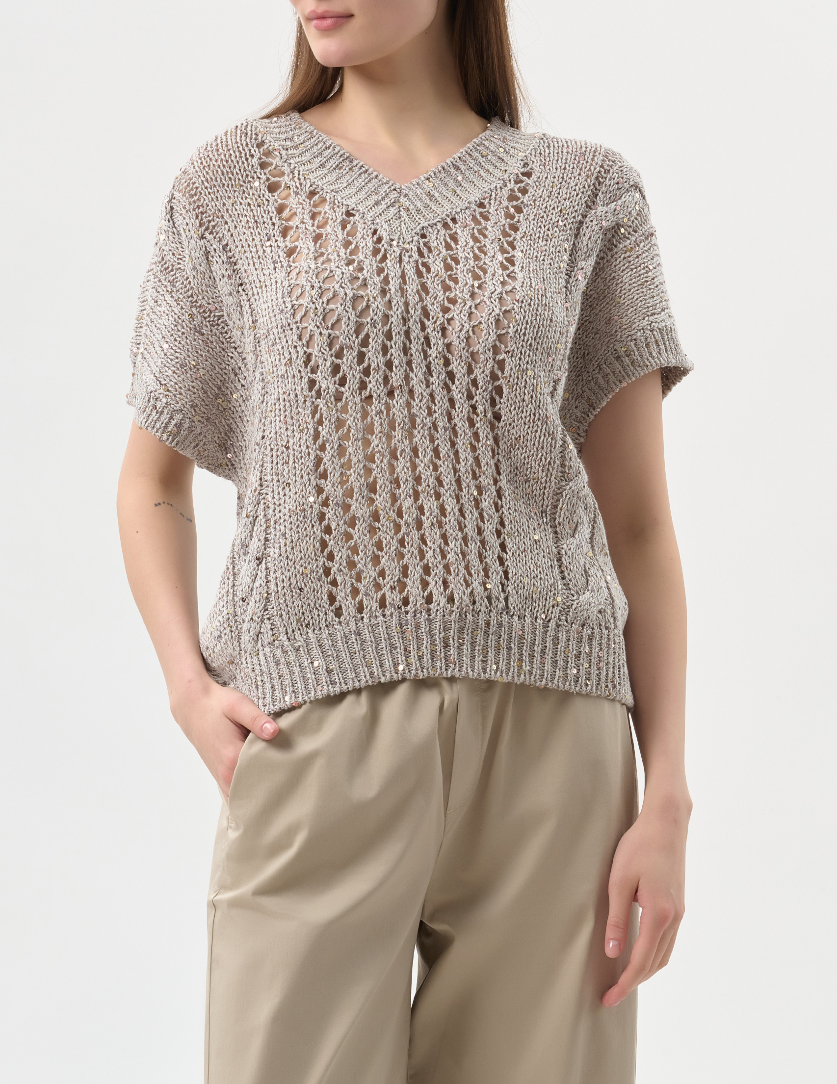 

Джемпер, Бежевый