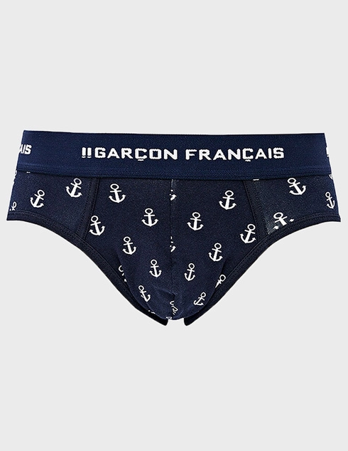 Garcon Francais Slip18-Bleu-ancres-blue фото-1