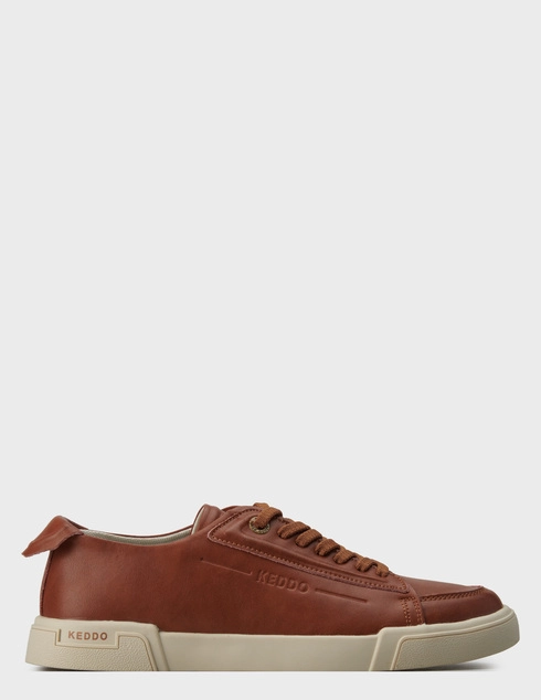 мужские коричневые  Кеды Keddo 857145-02-02E_brown - фото-5