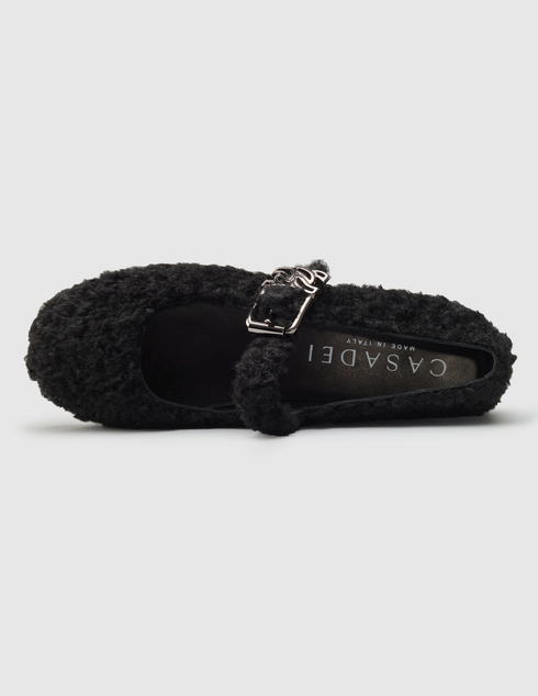 черные женские Балетки Casadei 298_black 24150 грн