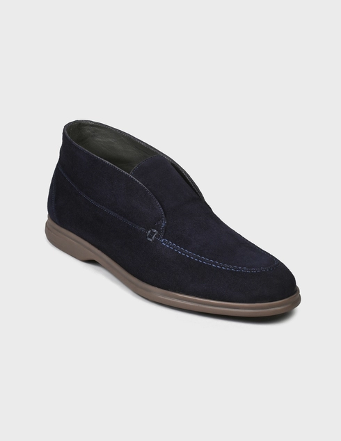 синие Ботинки Moreschi 716-blue