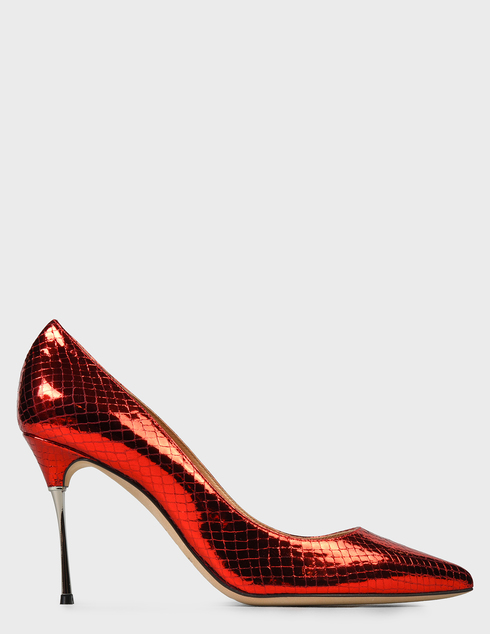 женские красные Туфли Sergio Rossi SA85361-MCAL09-6223-119-red - фото-6