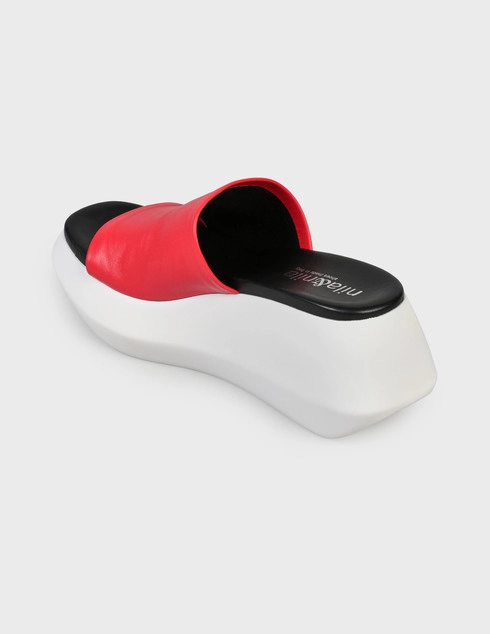 женские красные Шлепанцы Nila & Nila 2105-roza-red - фото-2