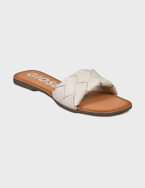 белые Шлепанцы Gioseppo 65063-P-off-white