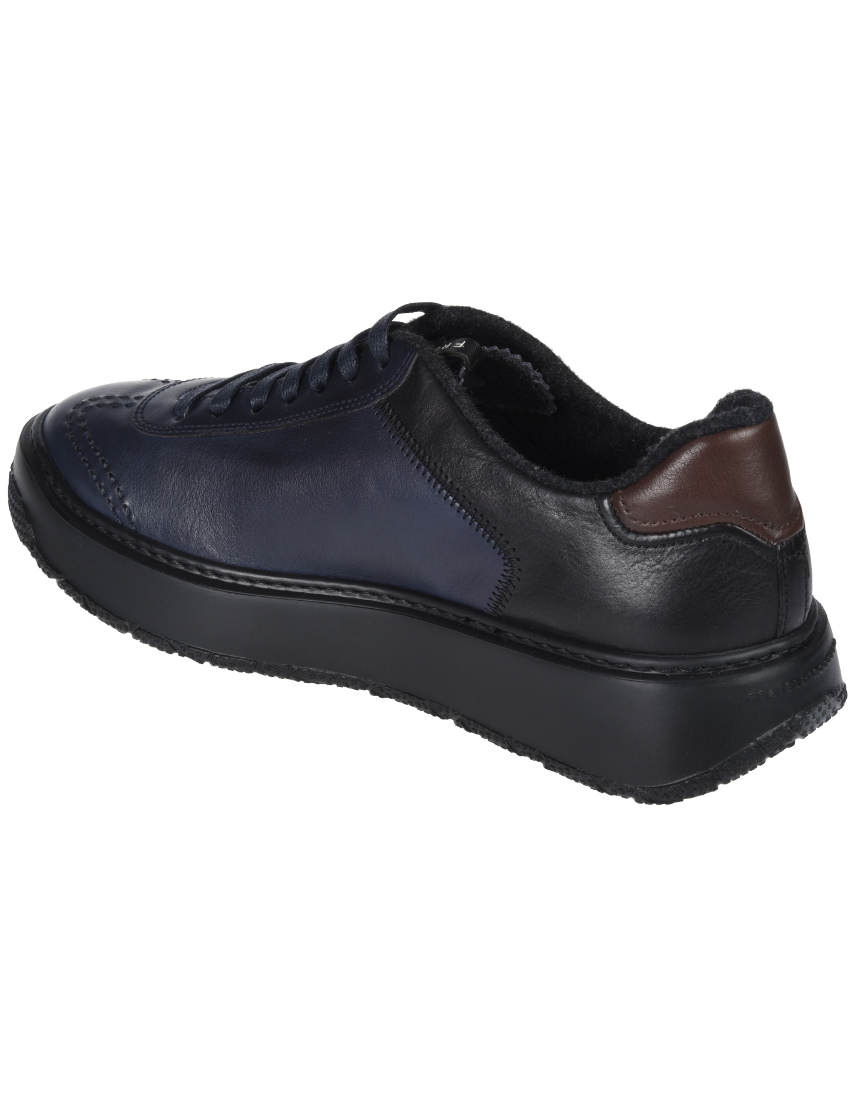 мужские синие Кроссовки Fratelli Rossetti S46212_blue - фото-2