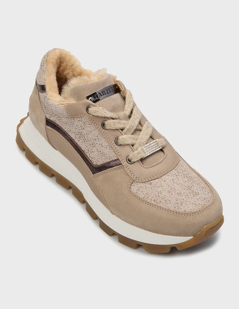 бежевые Кроссовки Marzetti 88581_beige