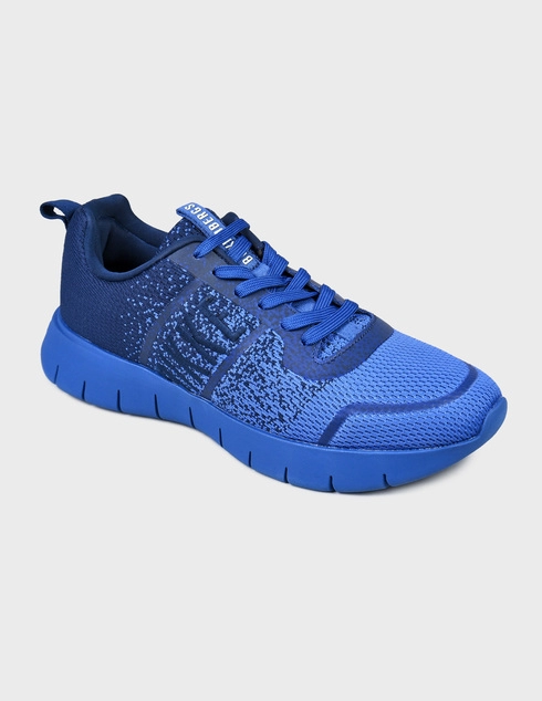 синие Кроссовки Bikkembergs 184_blue