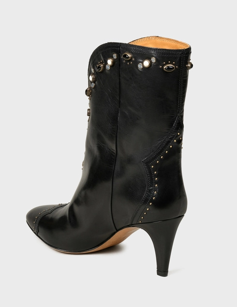 женские черные Полусапоги Isabel Marant IM-AW19-19HBO0389-19H005S-black - фото-2