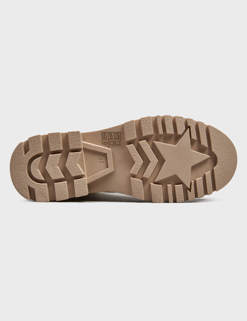 бежевые Ботинки Milano Italy 3624023LB_beige размер - 38; 39