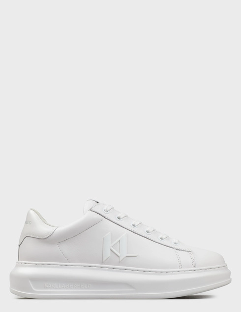 мужские белые кожаные Кеды Karl Lagerfeld 855018543470-10_white - фото-5