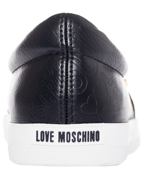 черные Слипоны Love Moschino 15123_black
