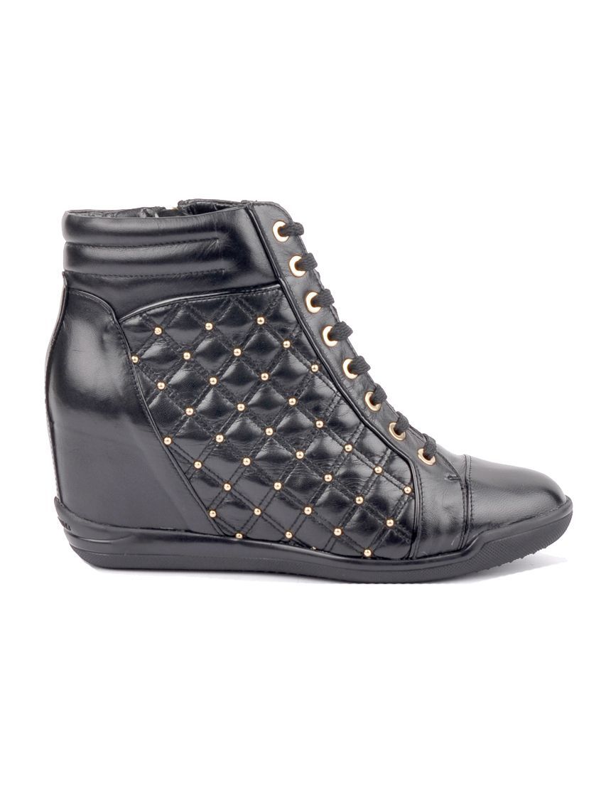 женские черные Сникерсы Giada Gabrielli 1218black - фото-2