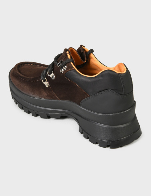 мужские коричневые Ботинки Camerlengo Z15621OPETM730-brown - фото-2