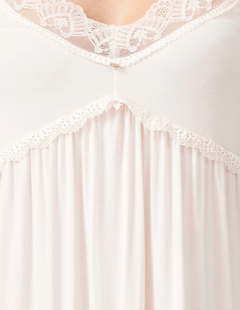 Pretty You London Bamboo-Lace-Chemise-Powder_pink фото-4