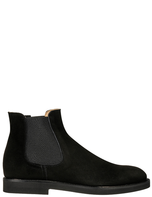 женские черные замшевые Ботинки Roberto Serpentini 4215_black - фото-5